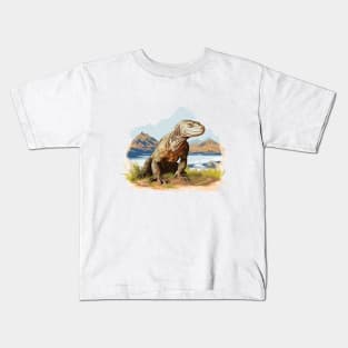 Komodo Dragon Kids T-Shirt